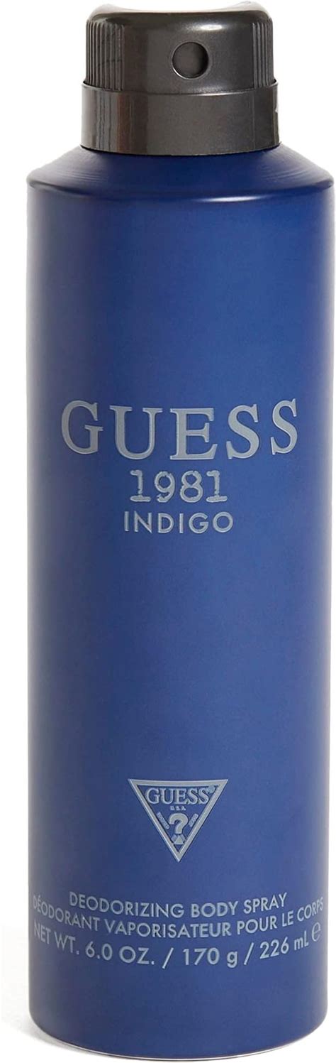 GUESS Factory 1981 Indigo Men Body Spray 6 oz,GESBLM009.